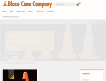 Tablet Screenshot of blazecone.com